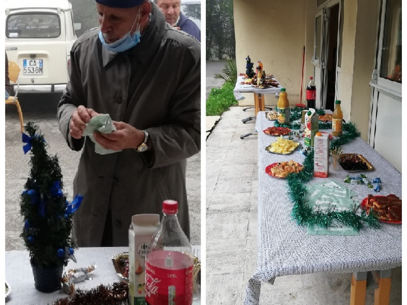 Noël dans la pinède de Martigues