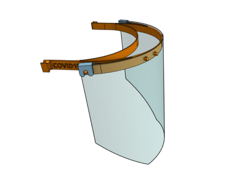 Des visières pour nos salariés